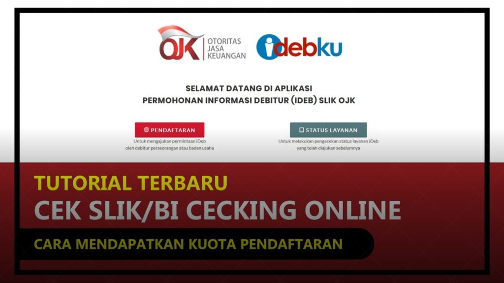 Cara Cek SLIK OJK Gratis Lewat iDeb OJK 2026