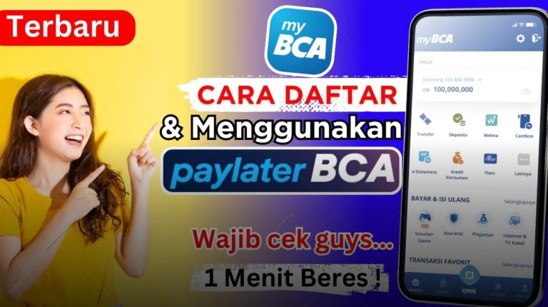 Cara Daftar Paylater BCA via myBCA, Limit Rp20 Juta dan Promo Bunga 0%