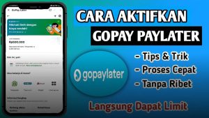 Cara Daftar dan Aktifkan GoPay Paylater Lewat Tokopedia, Proses Cepat dan Limit Besar
