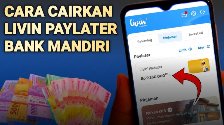 Cara Memunculkan dan Aktivasi Livin' Paylater Bank Mandiri Sampai Di-ACC