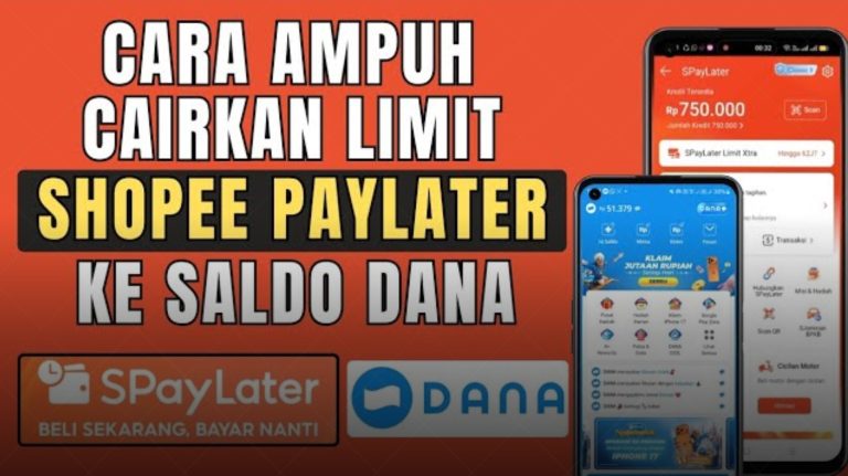 Gestun! Cara Aman Mencairkan Limit SPayLater ke DANA dan GoPay Tanpa Scan QRIS