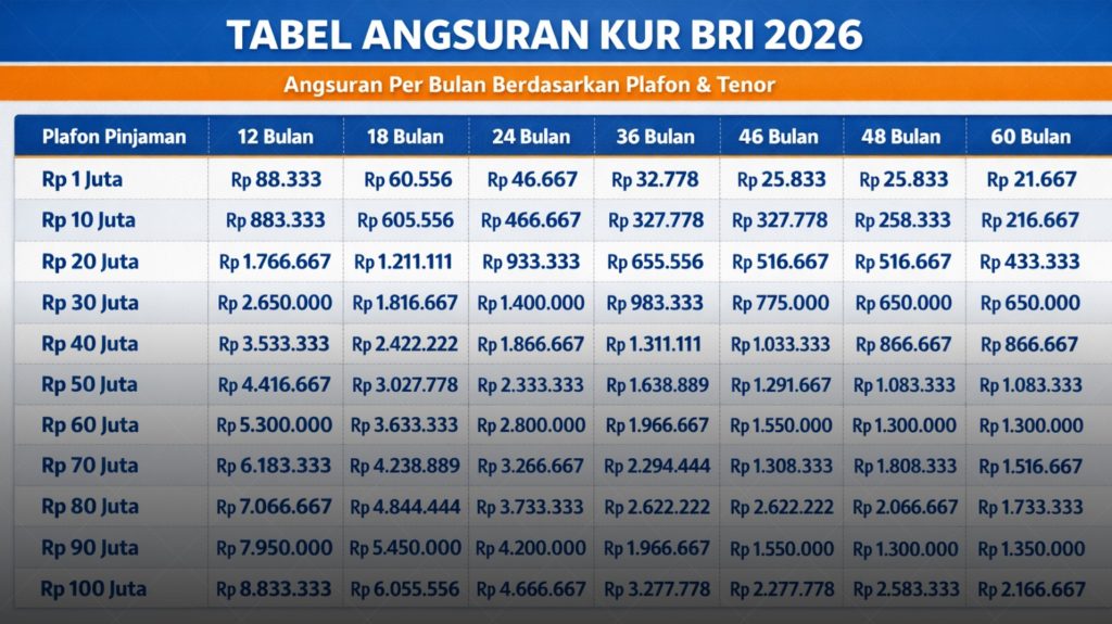 Kapan KUR BRI 2026 Resmi Dibuka