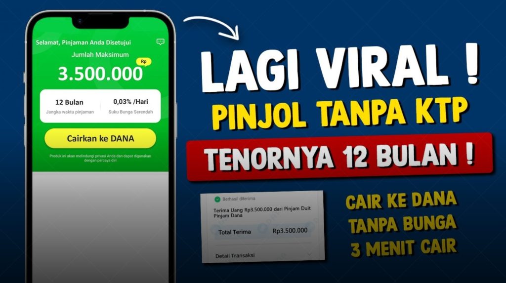 10 Pinjol Legal OJK dengan Plafon Mulai Rp500 Ribu ke E-Wallet