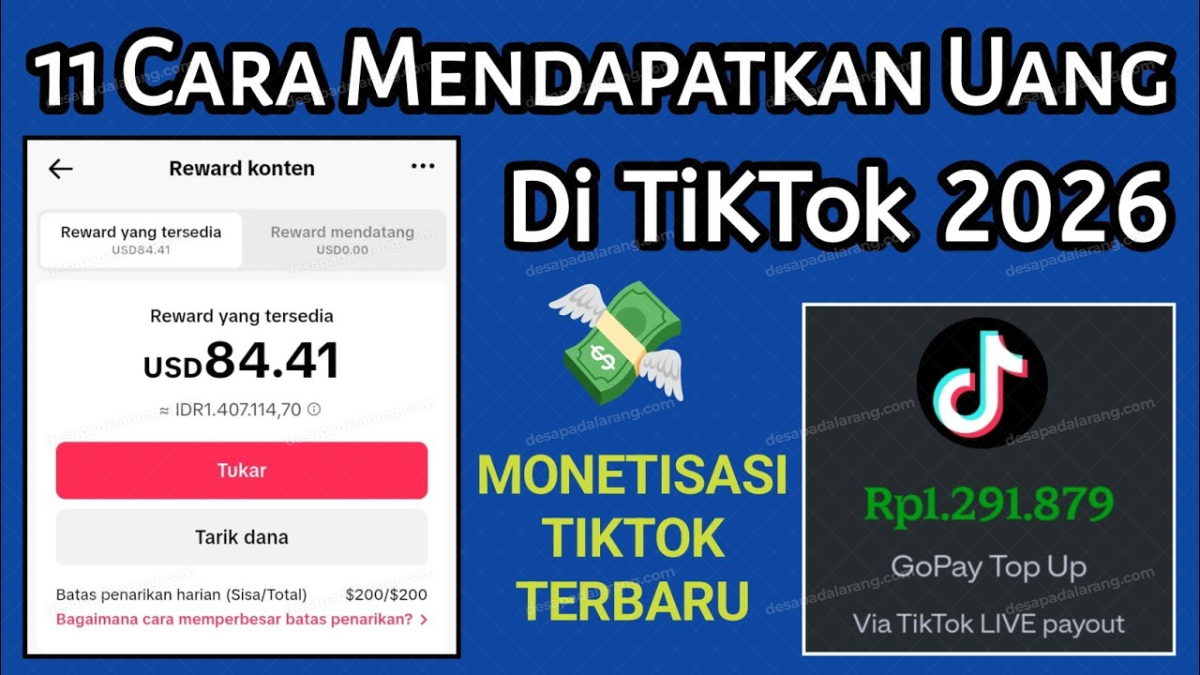 11 Cara Mendapatkan Uang dari TikTok Tanpa Banyak Followers, Terbukti untuk Pemula!