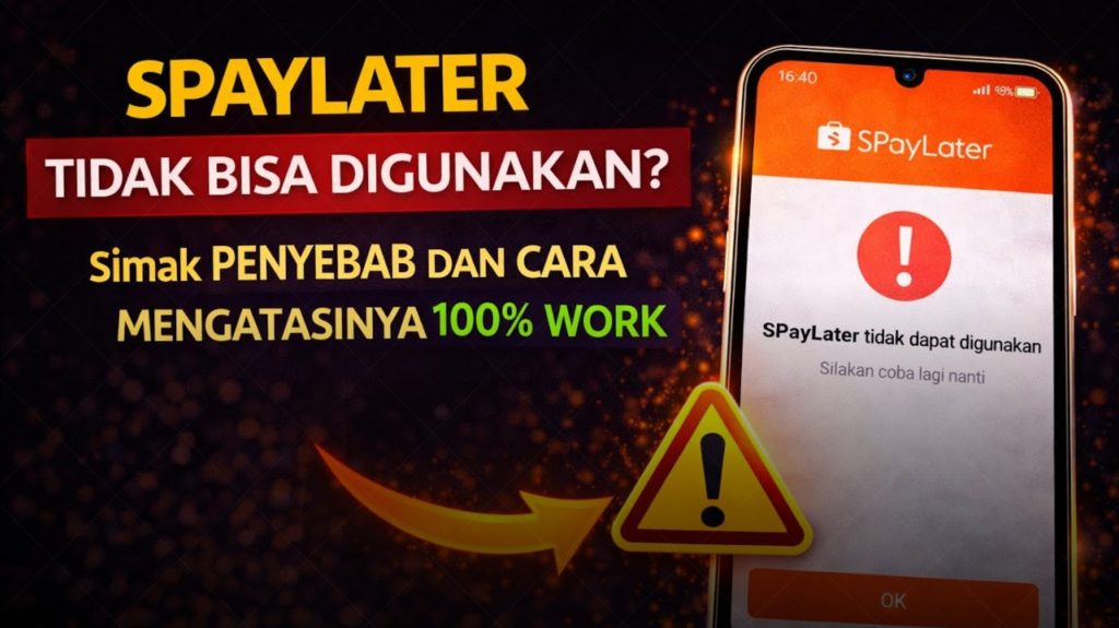 7 Penyebab SPayLater Tidak Bisa Digunakan