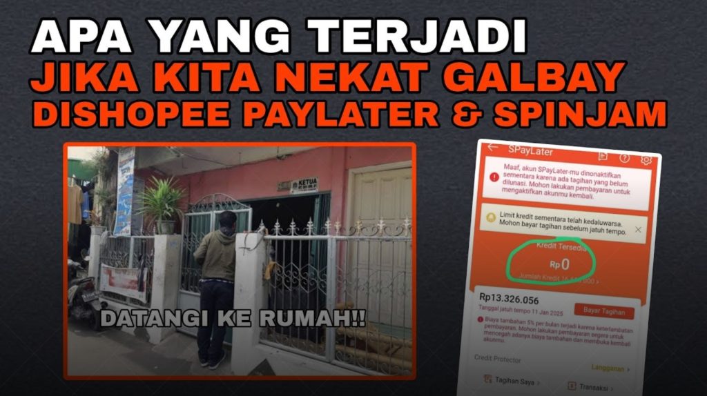 8 Risiko Galbay Shopee PayLater dan SPinjam yang Wajib Dipahami