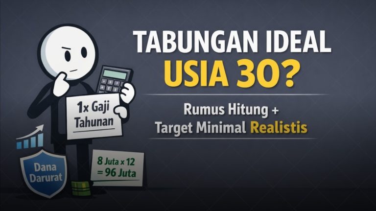Berapa Tabungan Ideal di Usia 30 Tahun? Ini Angka dan Cara Realistis Mencapainya