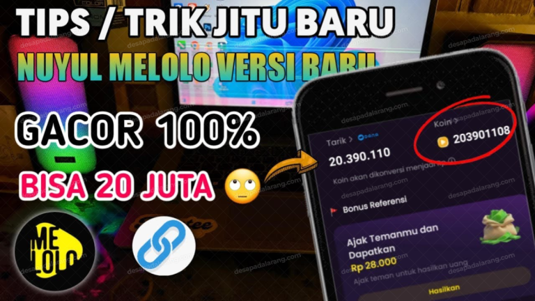 Cara Dapat Saldo DANA dari Melolo Tanpa Deposit, Nonton Drama Pendek Dibayar Otomatis 2026