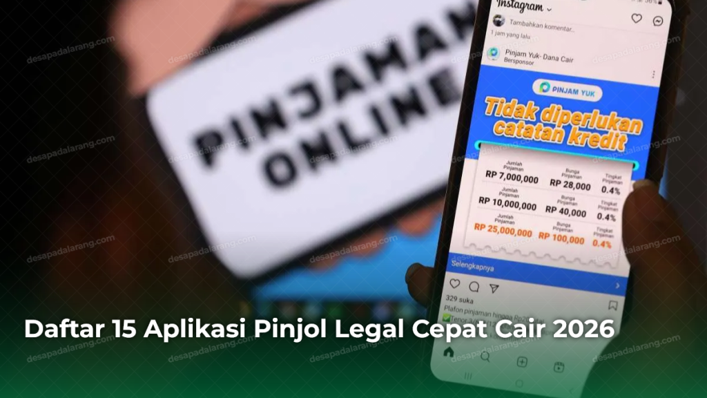 Daftar 15 Aplikasi Pinjol Legal Cepat Cair 2026