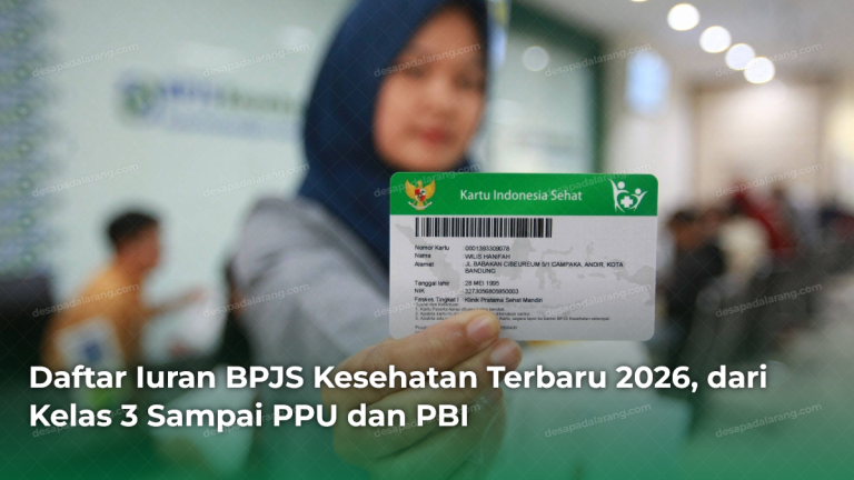 Daftar Iuran BPJS Kesehatan Terbaru 2026, dari Kelas 3 Sampai PPU dan PBI