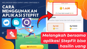 StepFit Aplikasi Olahraga Penghasil Saldo DANA Gratis 2026, Jalan Kaki Dibayar Rp100 Ribuan!