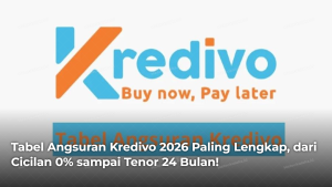 Tabel Angsuran Kredivo 2026 Paling Lengkap, dari Cicilan 0% sampai Tenor 24 Bulan!