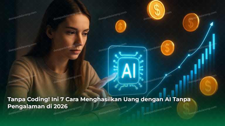 Tanpa Coding! Ini 7 Cara Menghasilkan Uang dengan AI Tanpa Pengalaman di 2026