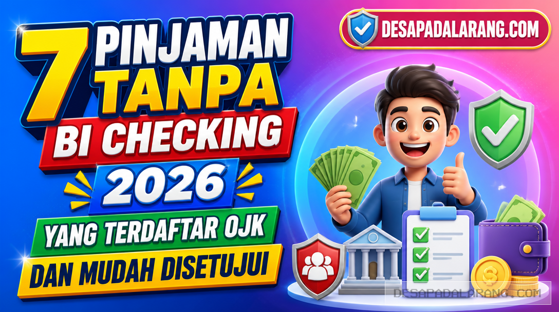 7 Pinjaman Tanpa BI Checking 2026 yang Terdaftar OJK dan Mudah Disetujui