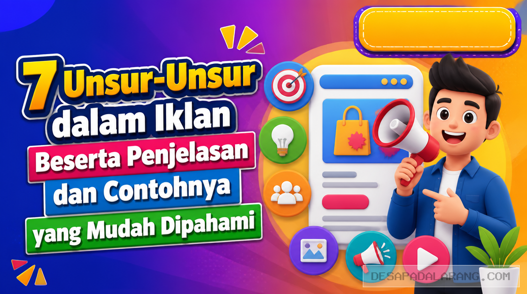 7 Unsur-Unsur dalam Iklan Beserta Penjelasan dan Contohnya yang Mudah Dipahami