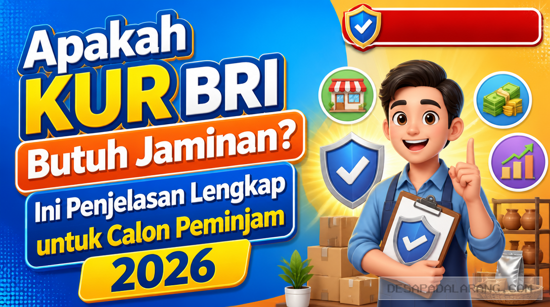 Apakah KUR BRI Butuh Jaminan? Ini Penjelasan Lengkap untuk Calon Peminjam 2026