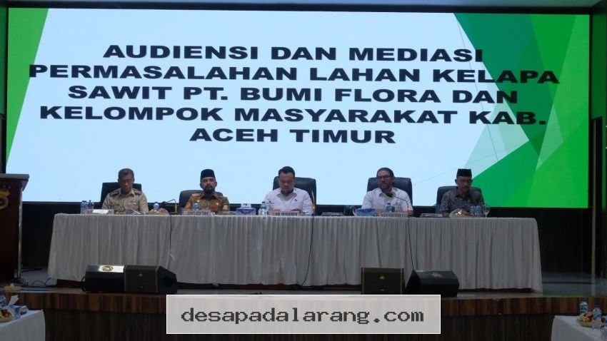 Polda Aceh Upayakan Mediasi Konflik Lahan 2026 Melibatkan PT Bumi Flora dan Warga Lokal