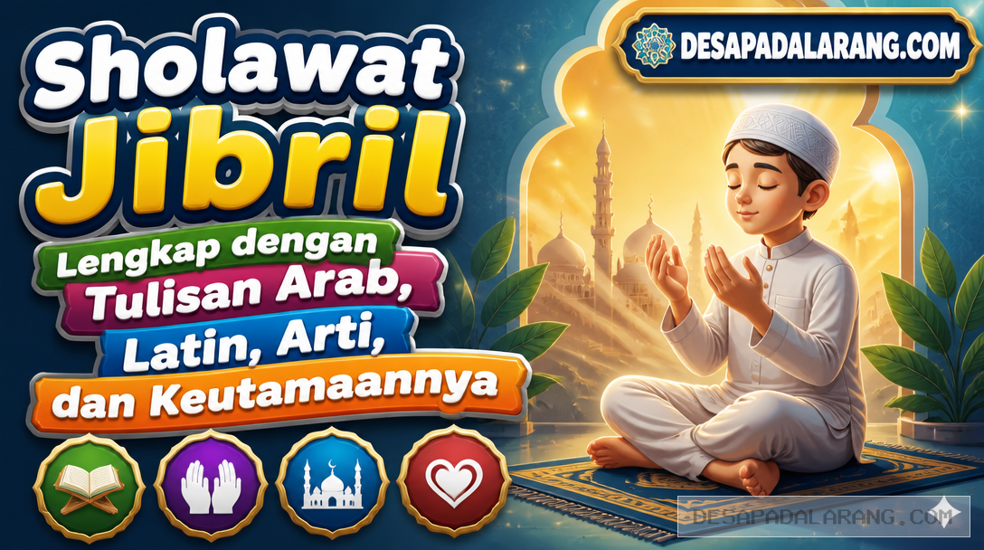 Sholawat Jibril Lengkap dengan Tulisan Arab, Latin, Arti, dan Keutamaannya
