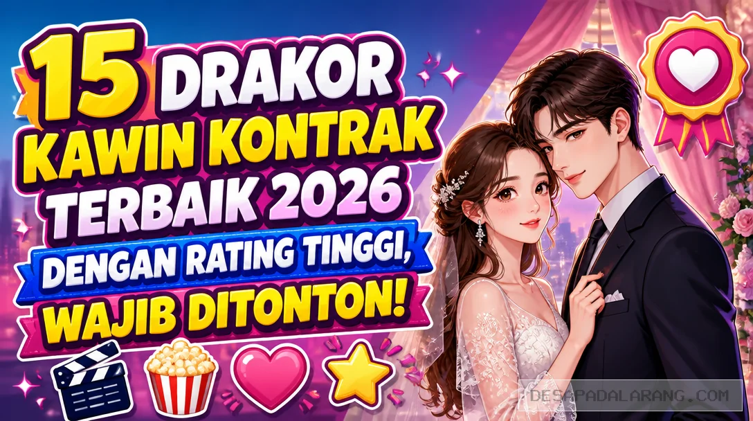 15 Drakor Kawin Kontrak Terbaik 2026 dengan Rating Tinggi, Wajib Ditonton!