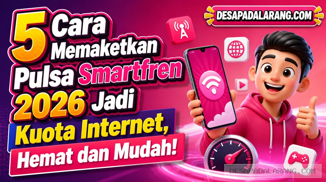5 Cara Memaketkan Pulsa Smartfren 2026 Jadi Kuota Internet, Hemat dan Mudah!