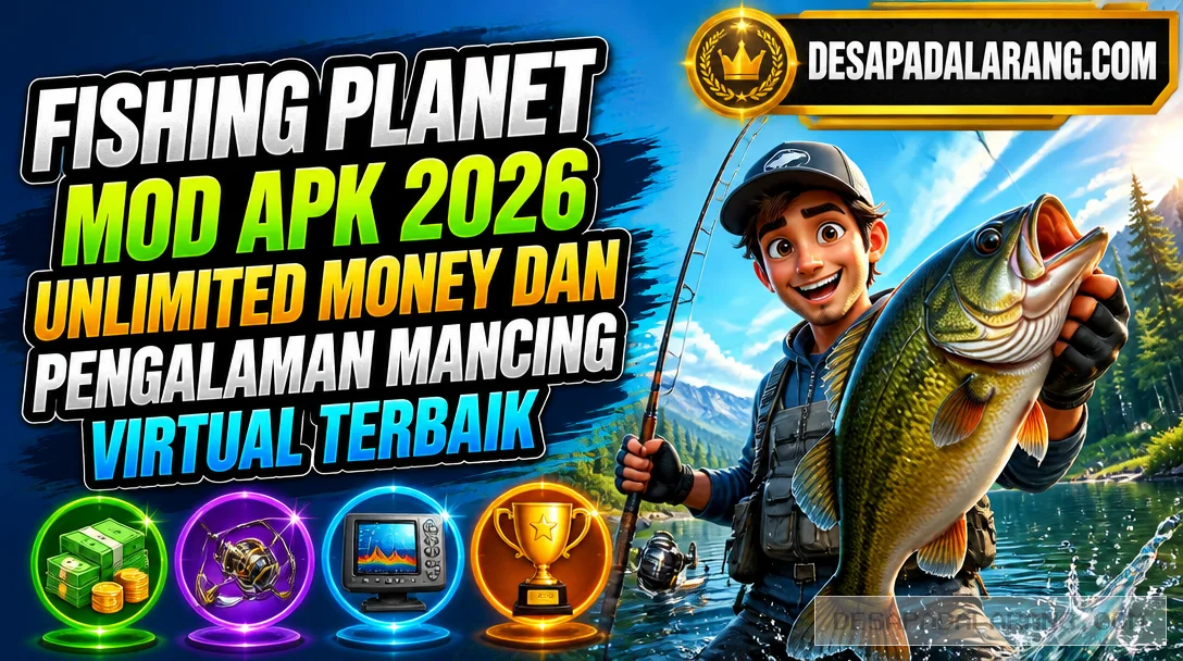 Fishing Planet Mod Apk 2026, Unlimited Money dan Pengalaman Mancing Virtual Terbaik