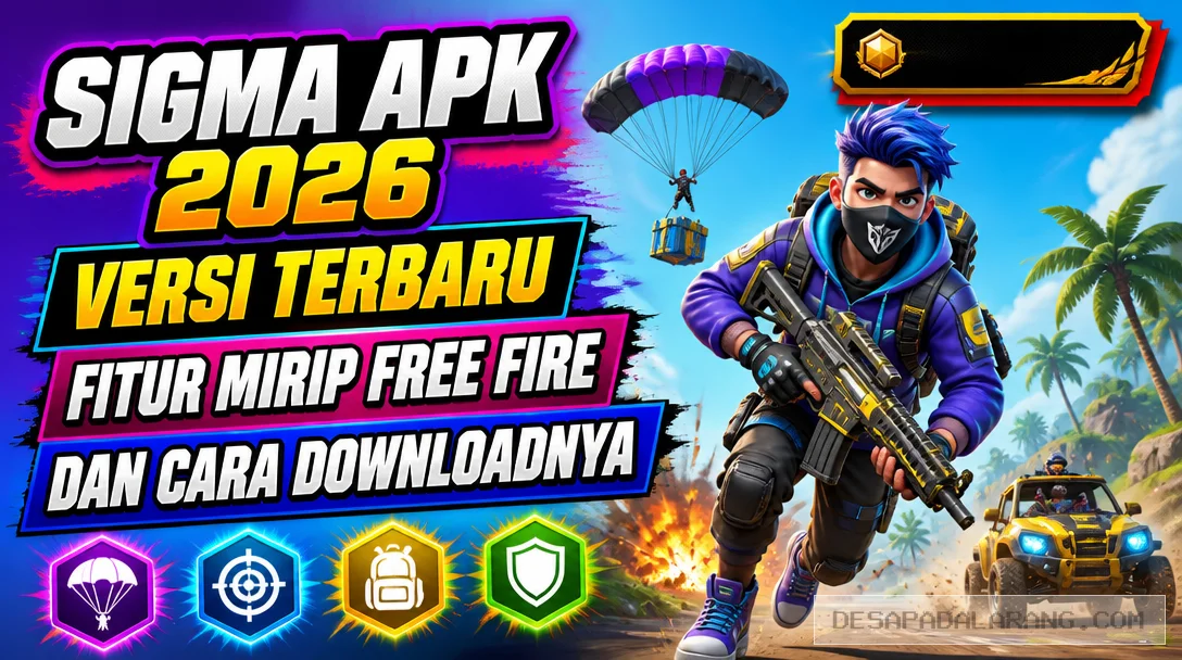 Sigma Apk 2026 Versi Terbaru, Fitur Mirip Free Fire dan Cara Downloadnya