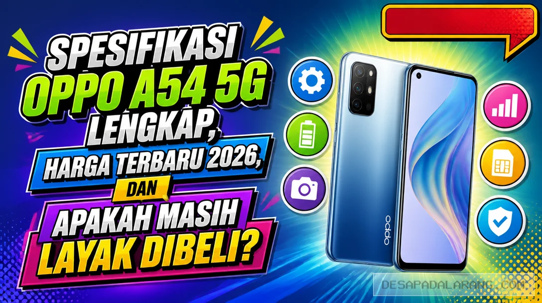 Spesifikasi Oppo A54 5G Lengkap, Harga Terbaru 2026, dan Apakah Masih Layak Dibeli?