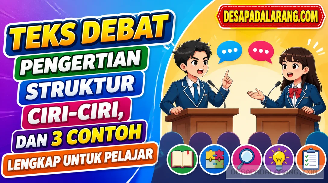 Teks Debat, Pengertian, Struktur, Ciri-Ciri, dan 3 Contoh Lengkap untuk Pelajar