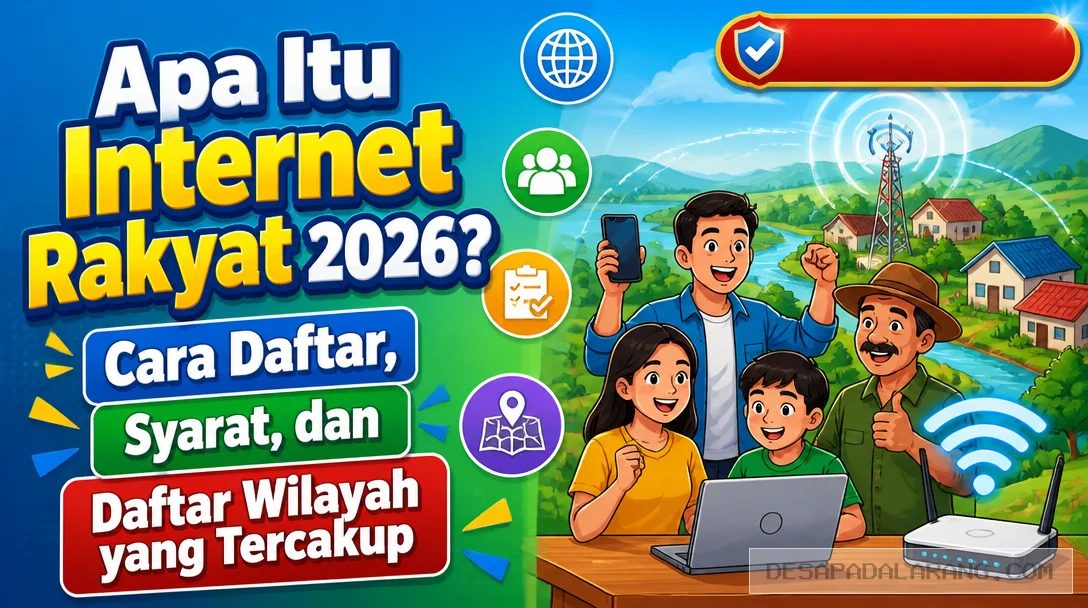 Apa Itu Internet Rakyat 2026? Cara Daftar, Syarat, dan Daftar Wilayah yang Tercakup