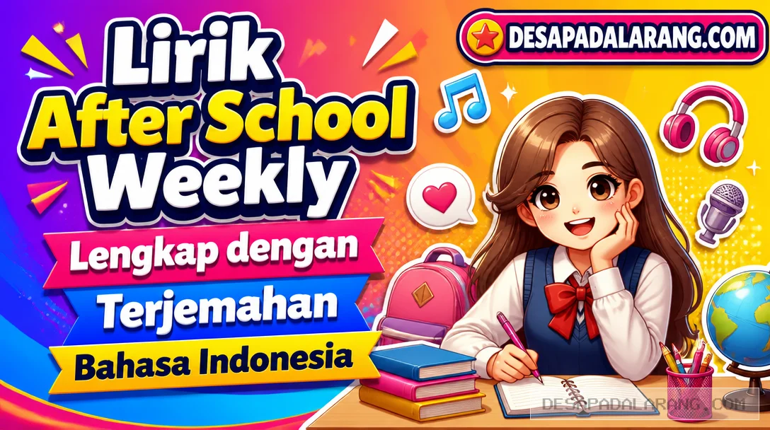 Lirik After School Weekly Lengkap dengan Terjemahan Bahasa Indonesia